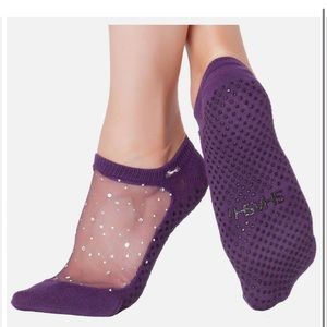 Shashi mesh barre socks 🧦 in light pink sz m